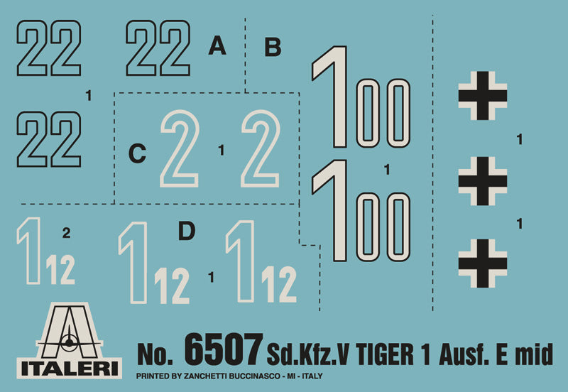 1:35 PZ.KPFW.VI TIGER I AUSF E MID PRODN