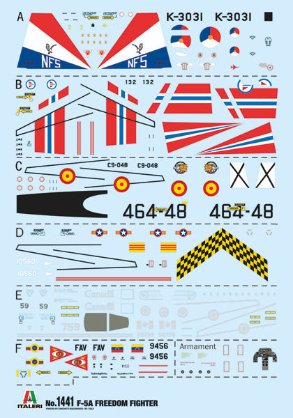 1:72 F-5A FREEDOM FIGHTER