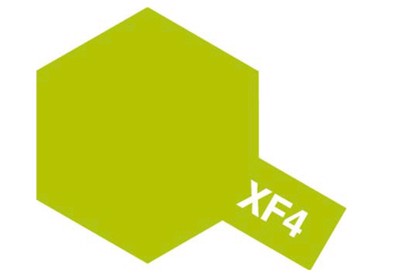 XF-4 FLAT YELLOW GREEN ACRYLIC