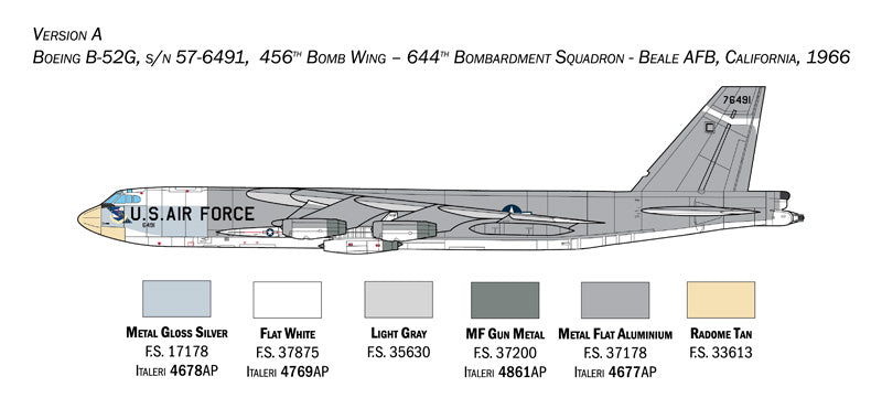 1:72 B-52G EARLY W HOUND DOG