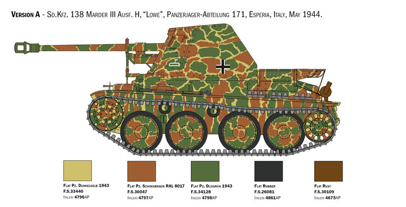 1:35 SD.KFZ 138 AUSF. H MARDER III