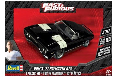 1:24 DOMINIC'S 1971 PLYMOUTH GTX 2N1