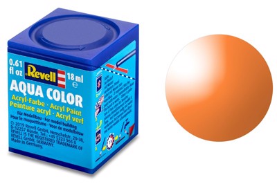 Aqua orange clear