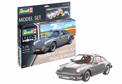 1:24 Model Set Porsche 911 Carrera 3.2 Coupe(G)