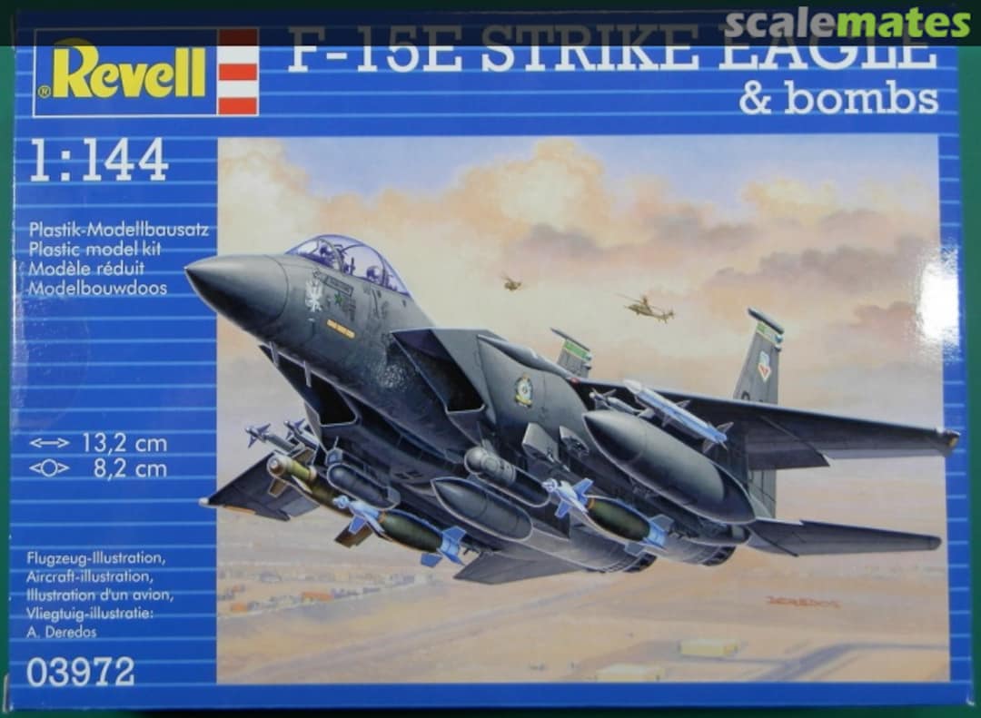 1:144 F-15E Strike Eage &bombs