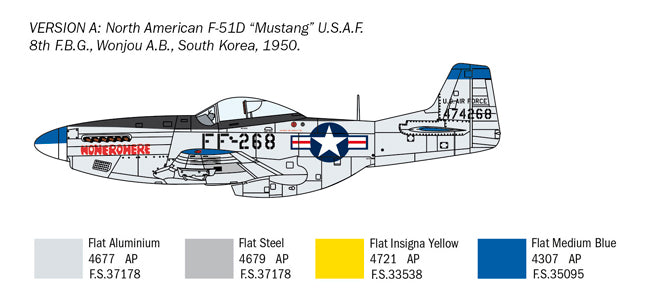 1:72 F-51D KOREAN WAR