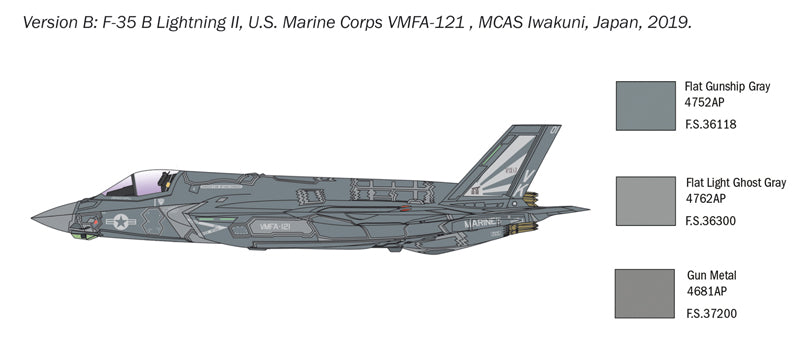 1:72 F-35B LIGHTNING II STOVL Version