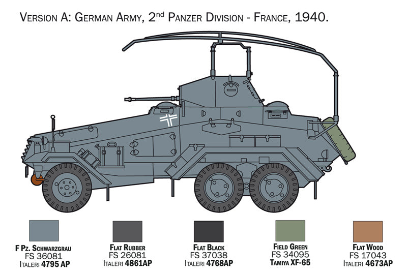 1:35 'R' SD.KFZ. 232 6 RAD