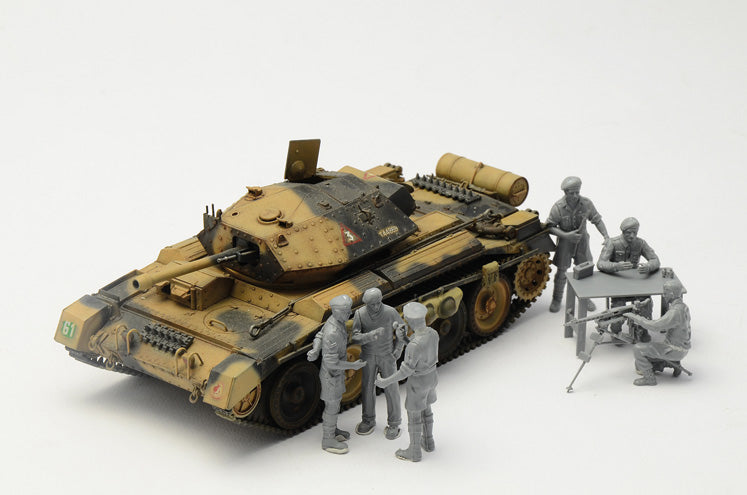 1:35 CRUSADER MK.III w BRITISH TANK CREW