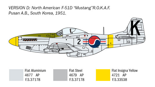 1:72 F-51D KOREAN WAR