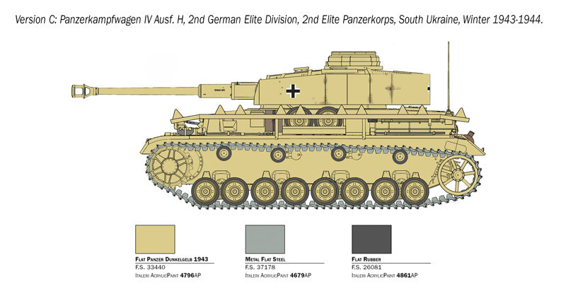 1:35 PZ. KPFW. IV AUSF. H