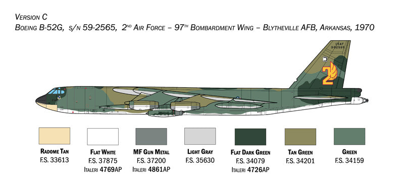 1:72 B-52G EARLY W HOUND DOG