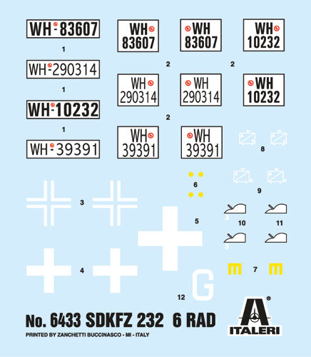 1:35 'R' SD.KFZ. 232 6 RAD