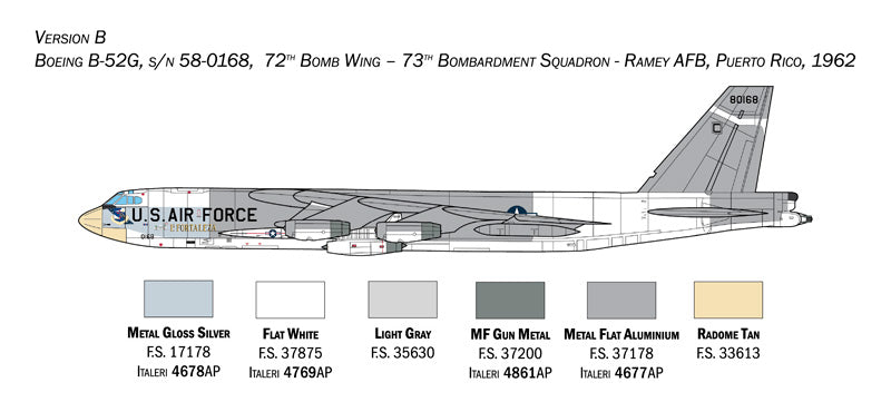 1:72 B-52G EARLY W HOUND DOG