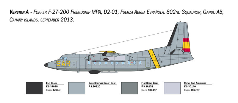 1:72 FOKKER F-27 SAR