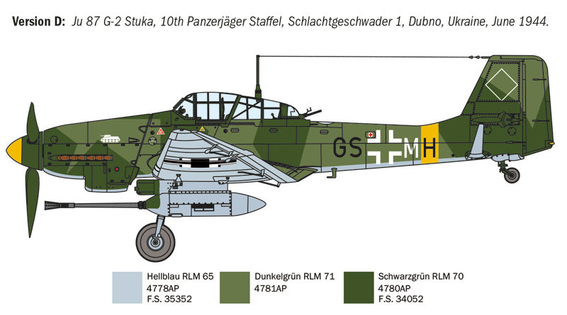 1:72 JUNKER JU-87G-2 KANONENVOGEL