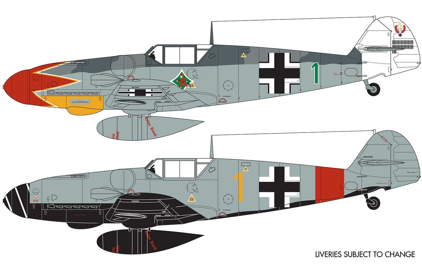 1:72 Messerschmitt Bf109G-6