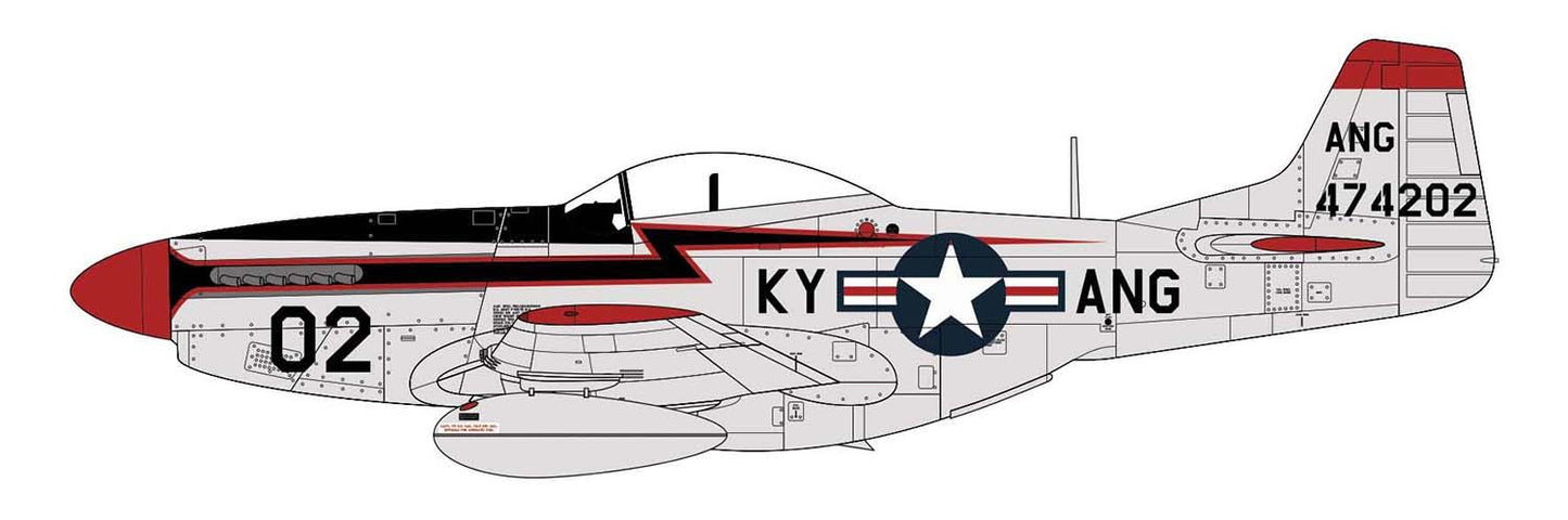 1:72 North American F-51D Mustang