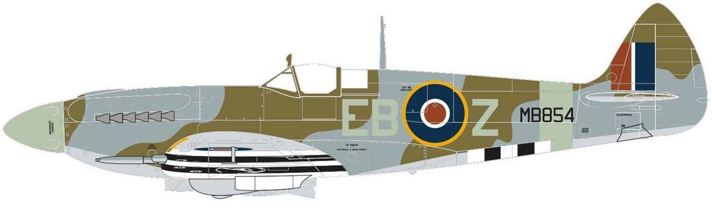 1:48 Supermarine Spitfire Mk.XII