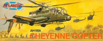 AAN0506   —  1/72 AH56A Cheyenne Helicopter (formerly Aurora)