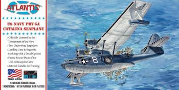 AAN5301   —  1/104 PBY5A USN Catalina Seaplane (formerly Monogram)