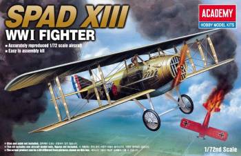 ACY12446   —  1/72 Spad XIII WWI Fighter