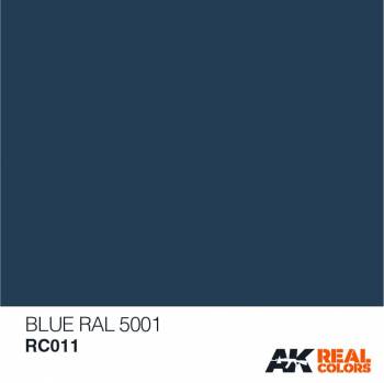 AKIRC011   —  Real Colors Acrylic Lacquer Paint 10ml Blue