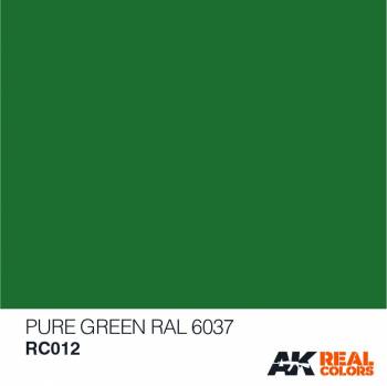 AKIRC012   —  Real Colors Acrylic Lacquer Paint 10ml Pure Green