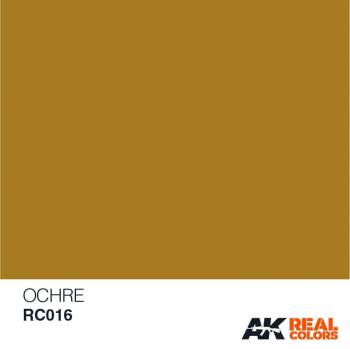 AKIRC016   —  Real Colors Acrylic Lacquer Paint 10ml Ochre