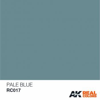 AKIRC017   —  Real Colors Acrylic Lacquer Paint 10ml Pale Blue