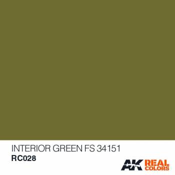 AKIRC028   —  Real Colors Acrylic Lacquer Paint 10ml Light Green FS34151