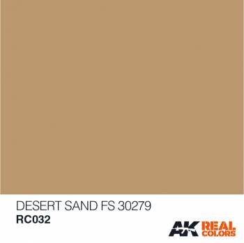 AKIRC032   —  Real Colors Acrylic Lacquer Paint 10ml Desert Sand FS30279