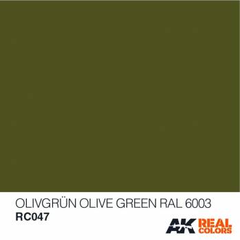 AKIRC047   —  Real Colors Acrylic Lacquer Paint 10ml Olive Green RAL6003