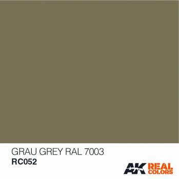 AKIRC052   —  Real Colors Acrylic Lacquer Paint 10ml Grey RAL7003 RLM02