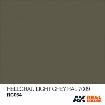 AKIRC054   —  Real Colors Acrylic Lacquer Paint 10ml Light Grey RAL7009 I