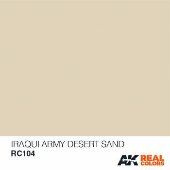 AKIRC104   —  Real Colors Acrylic Lacquer Paint 10ml Iraqi Army Desert Sand