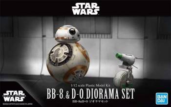 BAN5058226   —  1/12 Star Wars The Rise of Skywalker BB8 & D0 Droids Diorama SNAP