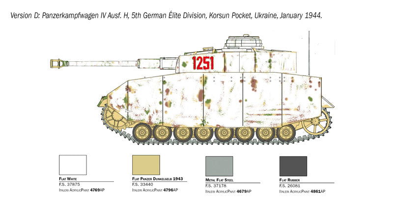 1:35 PZ. KPFW. IV AUSF. H