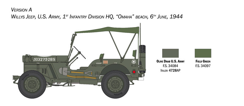 1:24 WILLYS JEEP MB