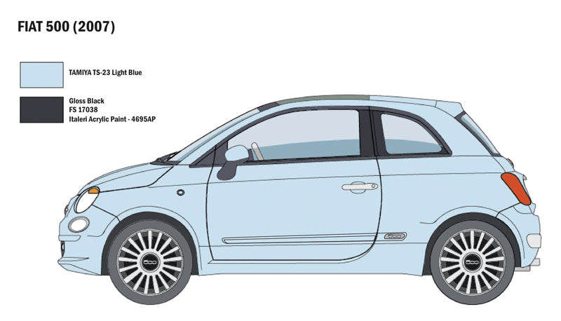 1:24 FIAT 500 (2007)