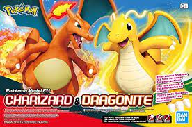 POKEMON: Model Kit: Charizard & Dragonite