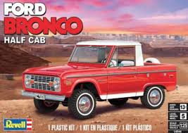 Revell Ford Bronco Half Cab 1/25 Scale RMX 85-4544 14544