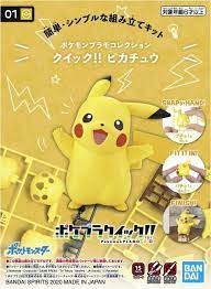 POKEMON: Model Kit Quick!! #01 Pikachu