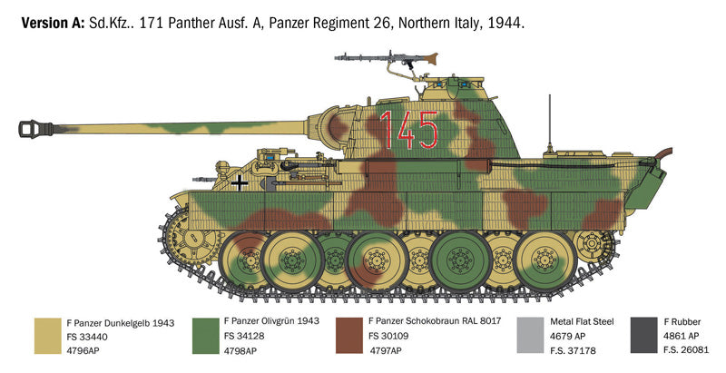 1:35 SD/KFZ/ 171 PANTHER AUSF A