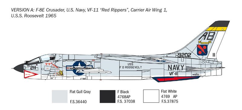 1:72 F-8E CRUSADER