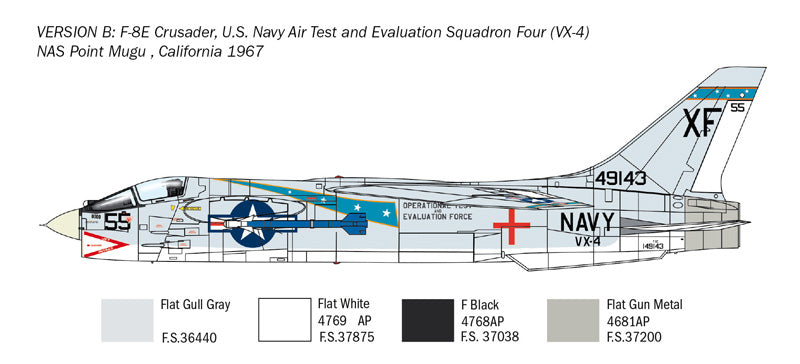 1:72 F-8E CRUSADER