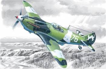 ICM48091   —  1/48 LaGG-3 Series 1-4 WWII Soviet Fighter