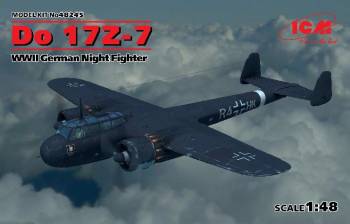 ICM48245   —  1/48 WWII German Do17Z7 Night Fighter