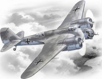 ICM72163   —  1/72 WWII German Avia B71 AF Bomber