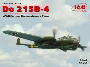 ICM72305   —  1/72 Do 215B-4 WWII Reconnaissance Plane